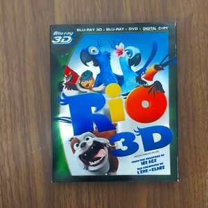 Rio 3d bluray 4 disc set